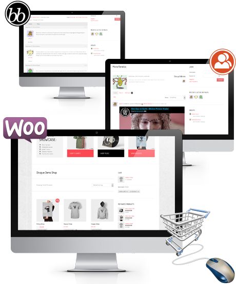 bbPress, BuddyPress and WooCommerce compatible