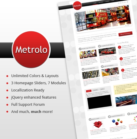 Metrolo - Powerful WordPress Theme